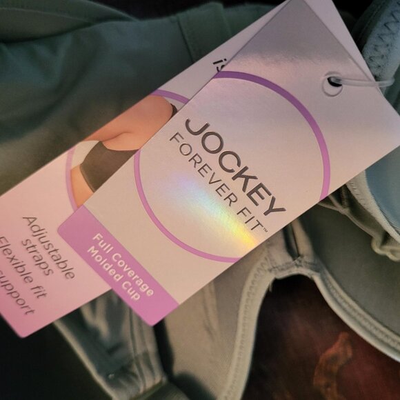 Jockey Forever Fit Full Coverage Molded Cup Bra - Picture 3 of 7